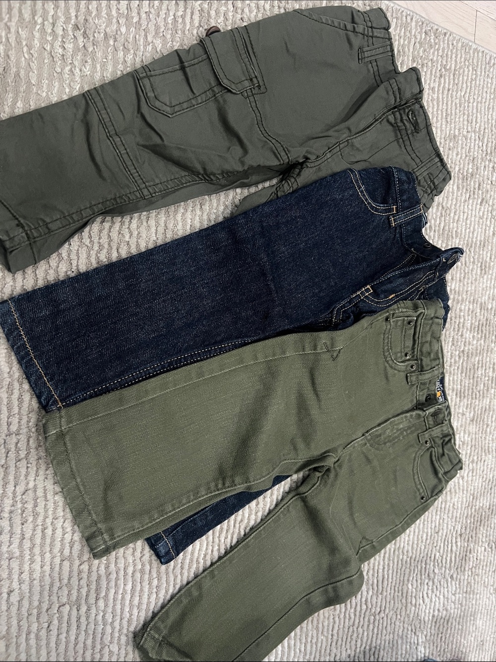 Baby Boy 3 piece Jean Lot